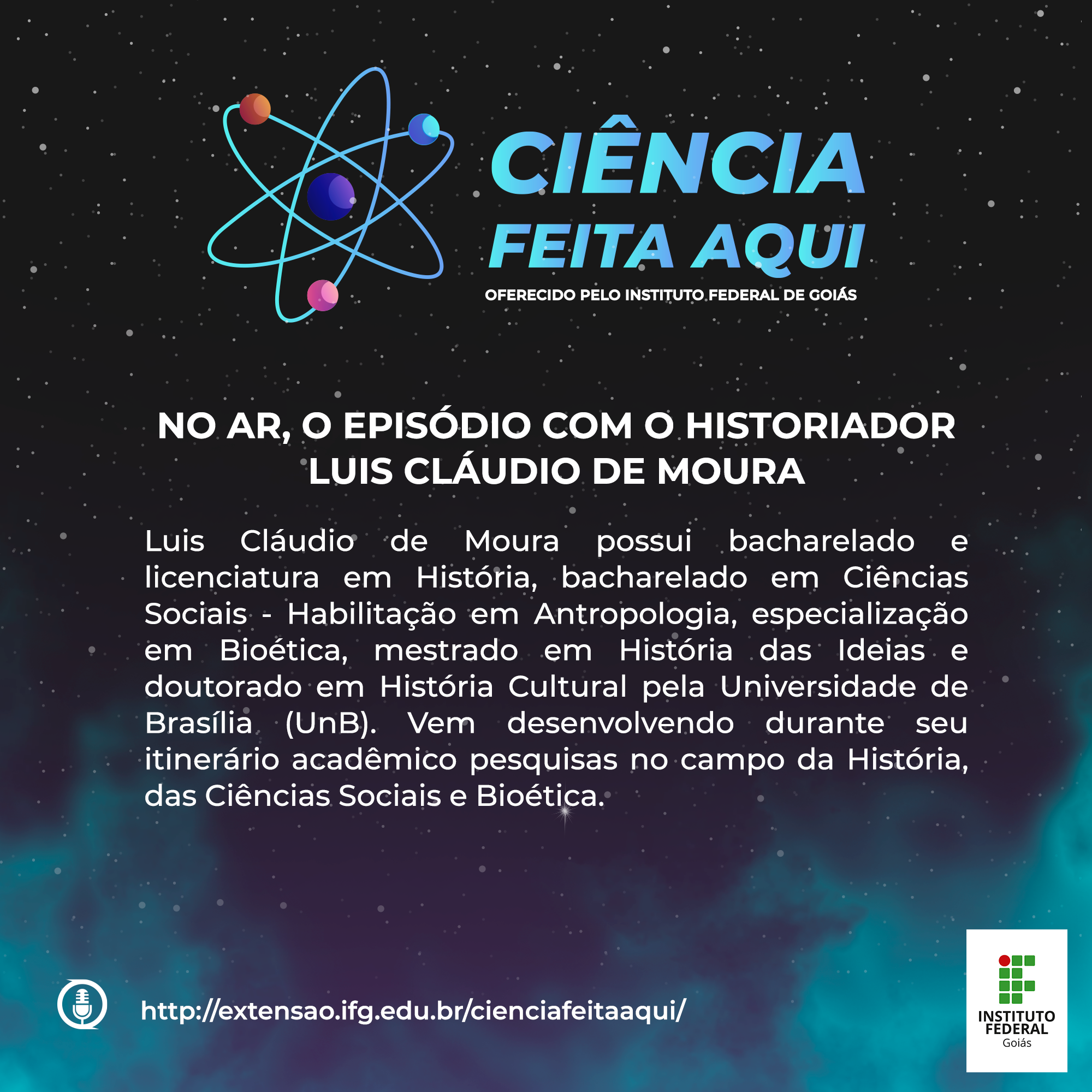 Cards3 - Luis Cláudio de Moura - Historiador